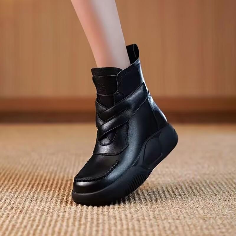 Elegant Soft Velcro Warm Boots