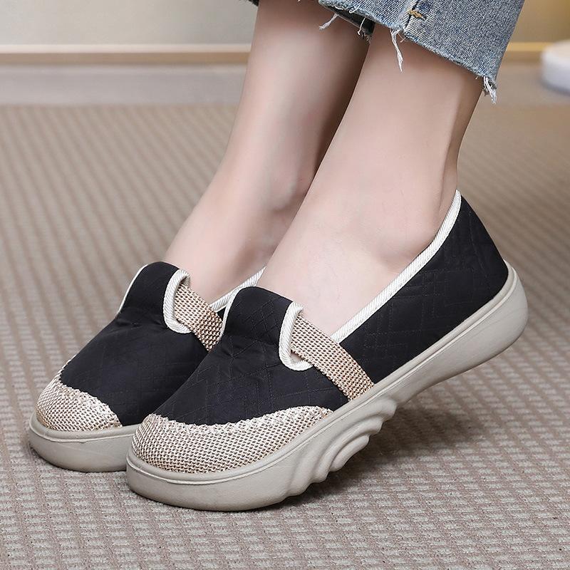 Linen Soft Slip-On Shoes