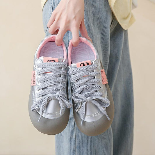 Cross Lace-up Tennis Sneakers