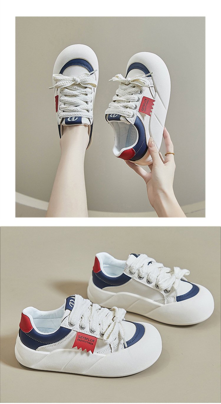 Cross Lace-up Tennis Sneakers