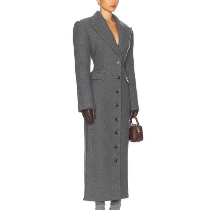 Gray Wool Coat