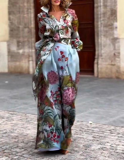 Flower Suit Dress