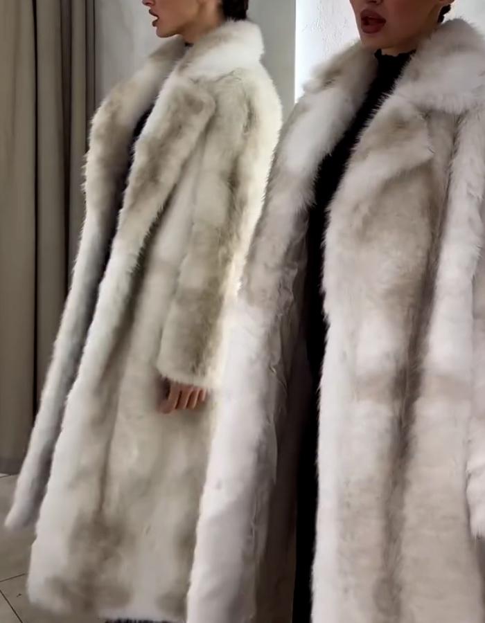 Versatile Fur Warm Coat