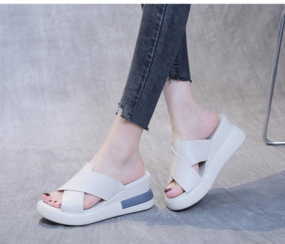 Soft Muffin Casual Open-toe Walking Slippers