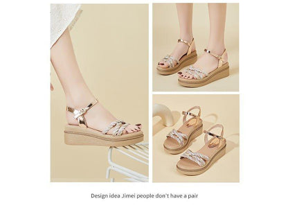 All-Match Elegant Wedge Sandals