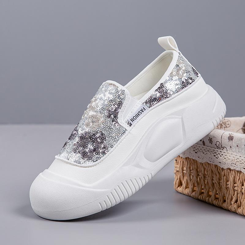 Sequins Flowers Soft Shoes