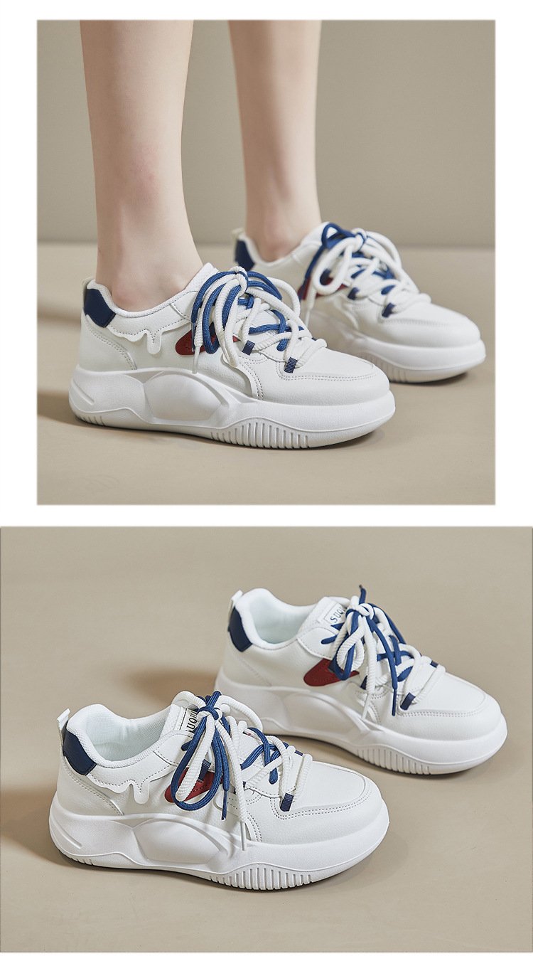 Stylish Comfy Leather Retro Sneakers