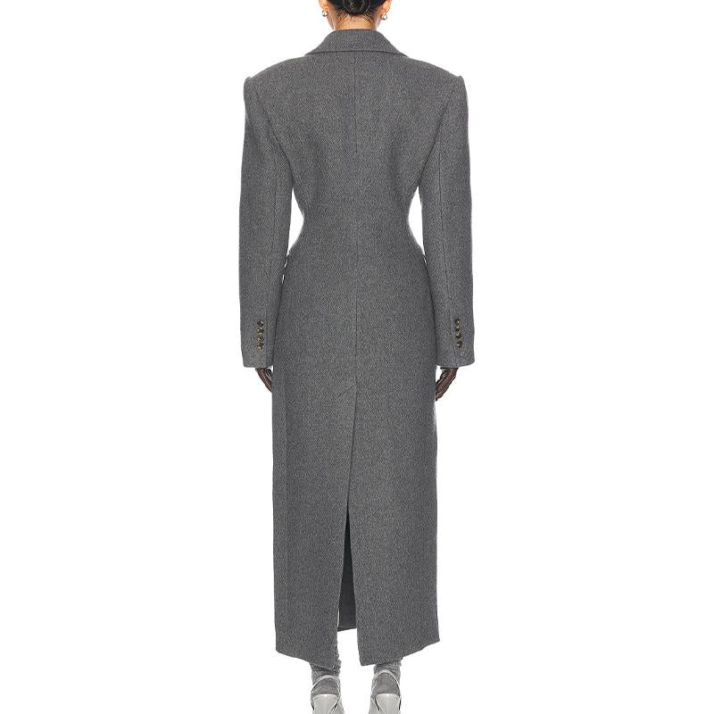 Gray Wool Coat