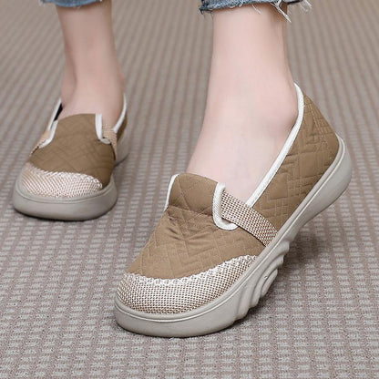 Linen Soft Slip-On Shoes