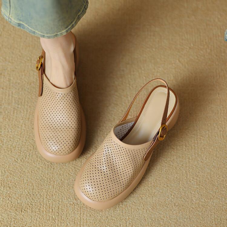 Retro Light Thick-Sole Sandals