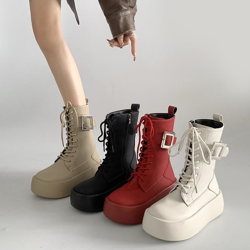 Retro Platform Boots