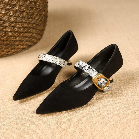 Black Pointed Toe Shoes