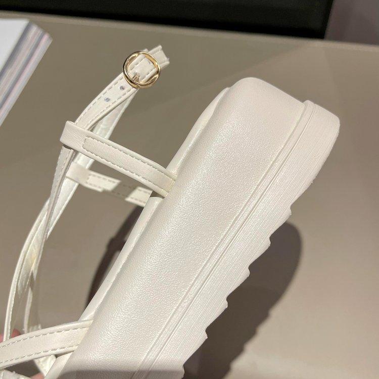 Casual Platform Cross Sandals