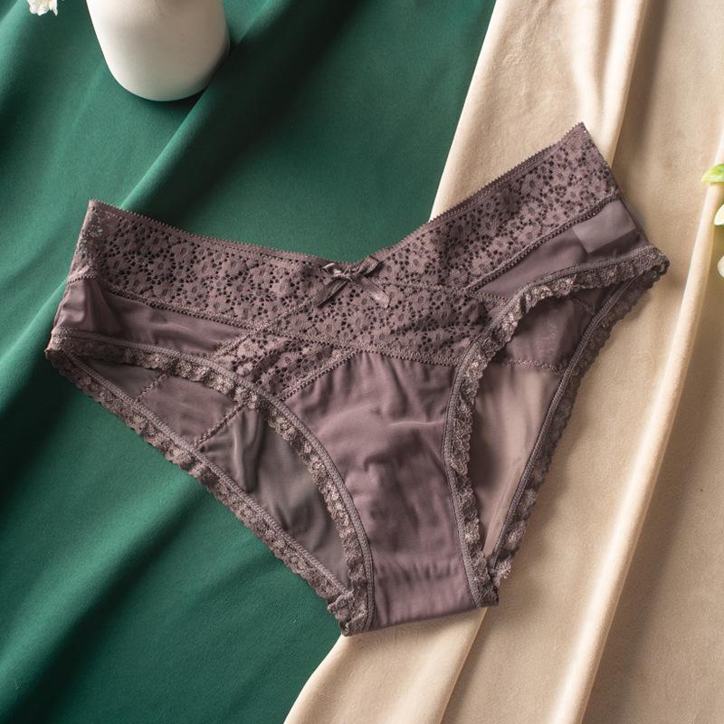 Transparent Mesh Lace Breathable Gynecological Panties