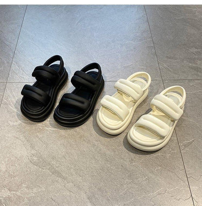 Velcro Casual Muffin Walking Soft Sandals