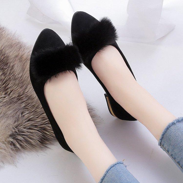 Shallow Furry Shoes