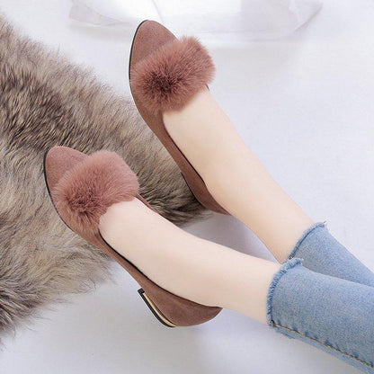 Shallow Furry Shoes