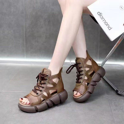 Outdoor Breathable Soft Retro Sandals