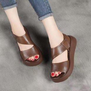 Open-Toe Casual Velcro Sandals