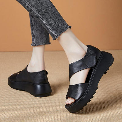 Open-Toe Casual Velcro Sandals