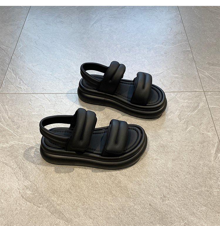 Velcro Casual Muffin Walking Soft Sandals