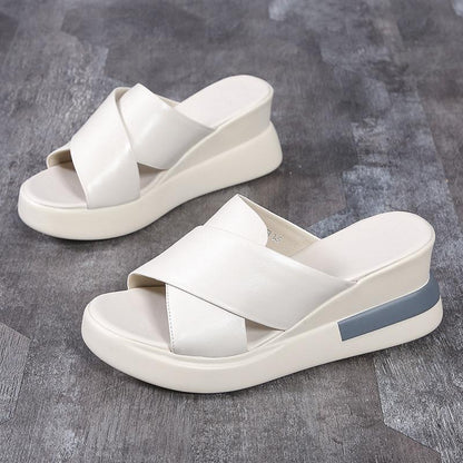 Soft Muffin Casual Open-toe Walking Slippers