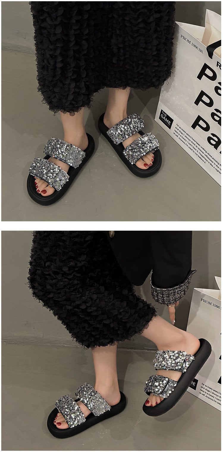 Soft Bling Casual Slippers