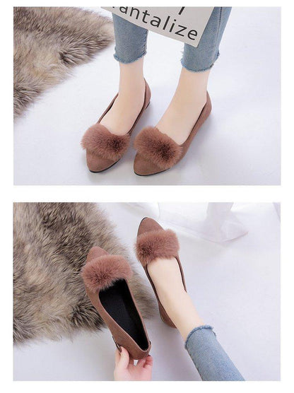 Shallow Furry Shoes