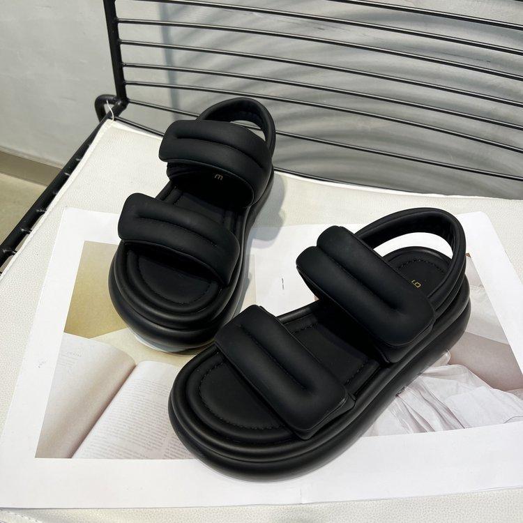 Velcro Casual Muffin Walking Soft Sandals