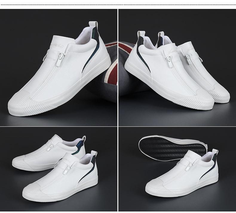 Double Zipper Casual Versatile Shoes