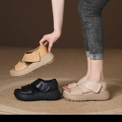 Open-Toe Casual Velcro Sandals