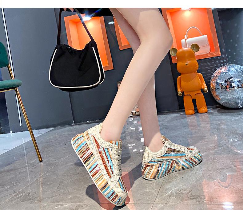 Full Diamonds Fashionable Versatile Shoes