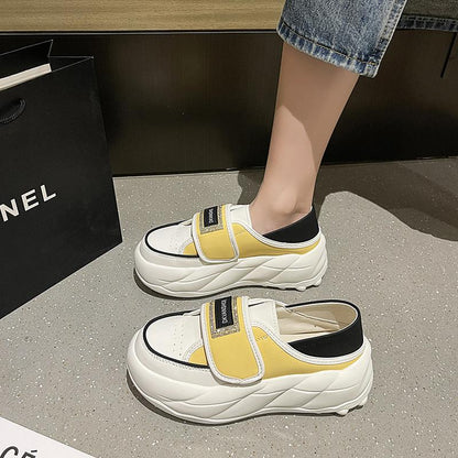 Casual Velcro Bread Shoes