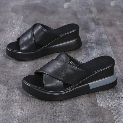 Soft Muffin Casual Open-toe Walking Slippers