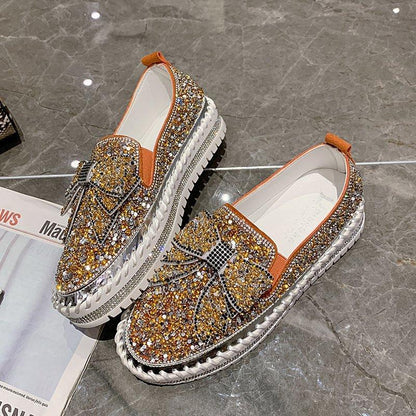 Butterfly versatile Bling Sequine Shoes