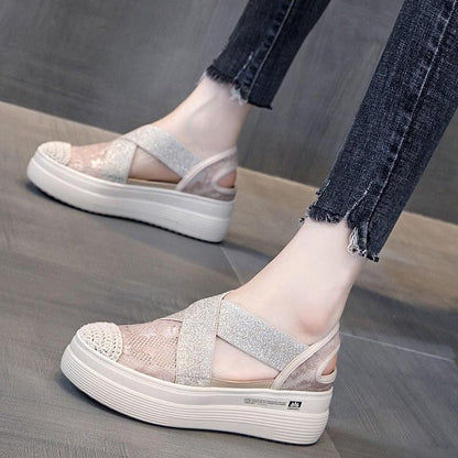 Lace Comfort Breathable Wedge Sandals