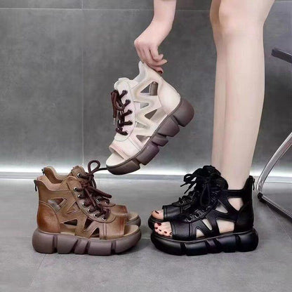 Outdoor Breathable Soft Retro Sandals