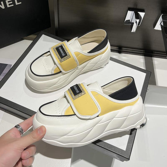 Casual Velcro Bread Shoes
