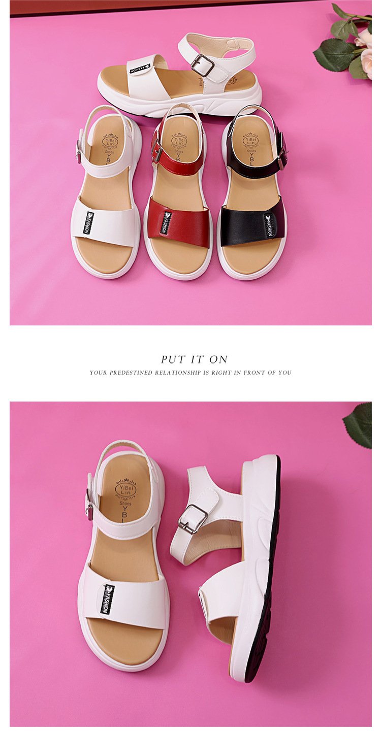 Flat Platform Comfortable Soft Sandals