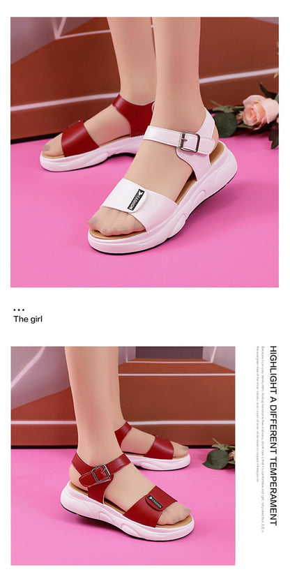 Flat Platform Comfortable Soft Sandals