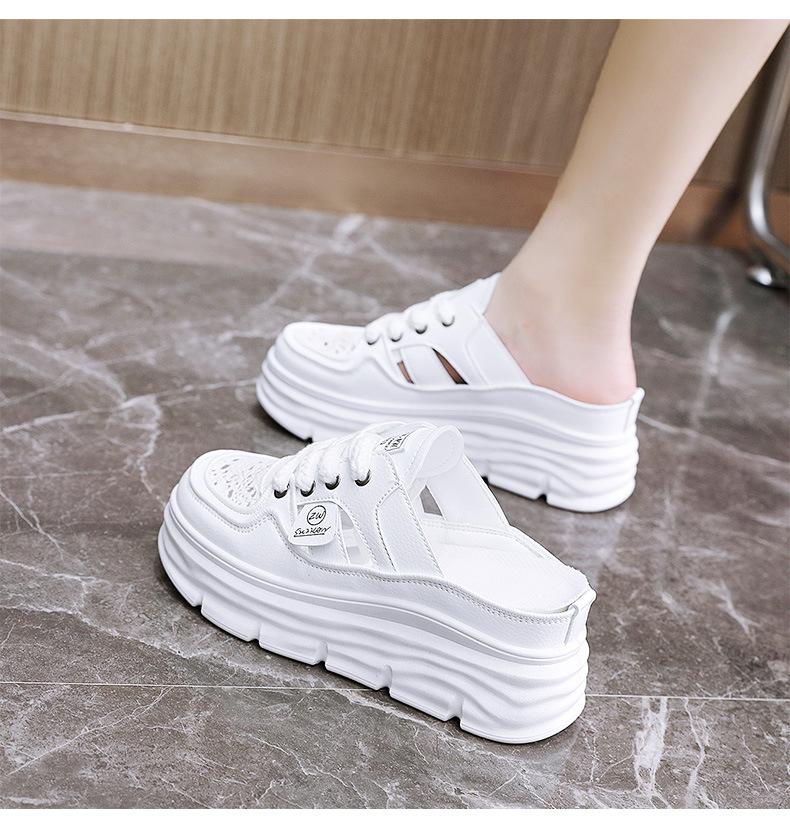 Breathable Woven Casual Hollow slippers