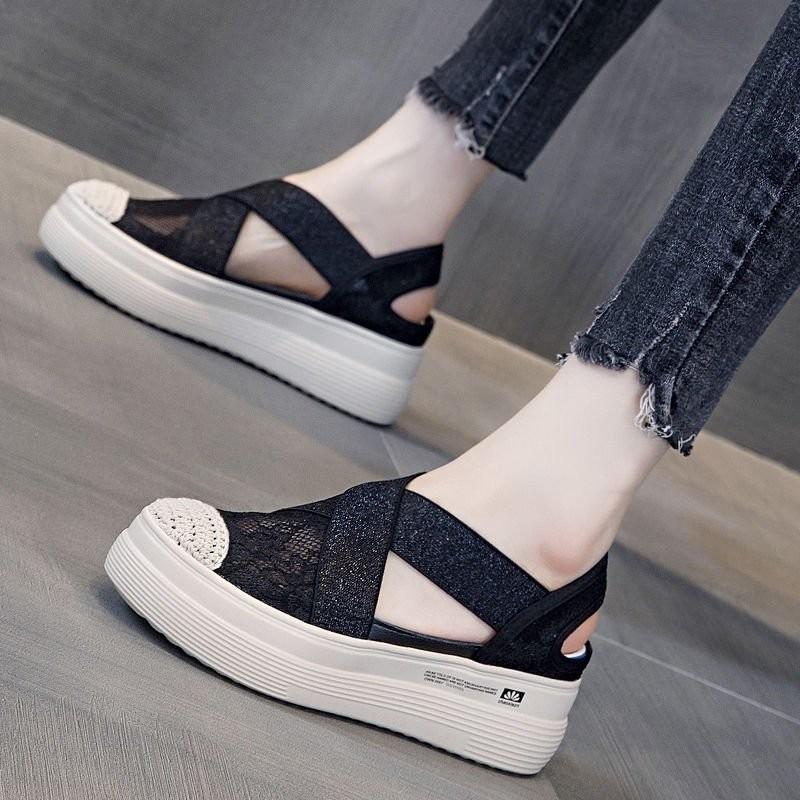 Lace Comfort Breathable Wedge Sandals