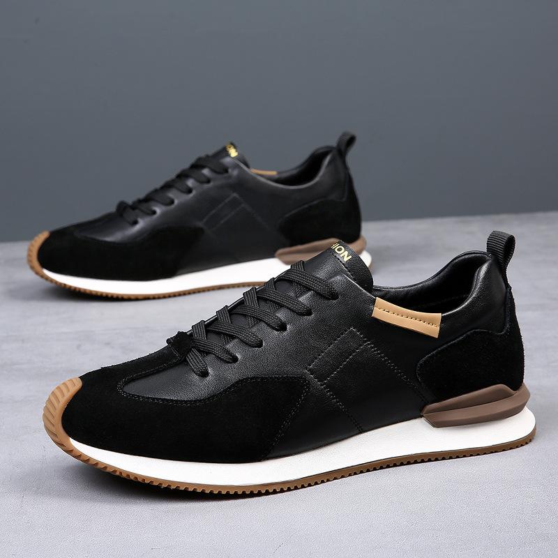 Versatile Leather Casual Breathable Shoes