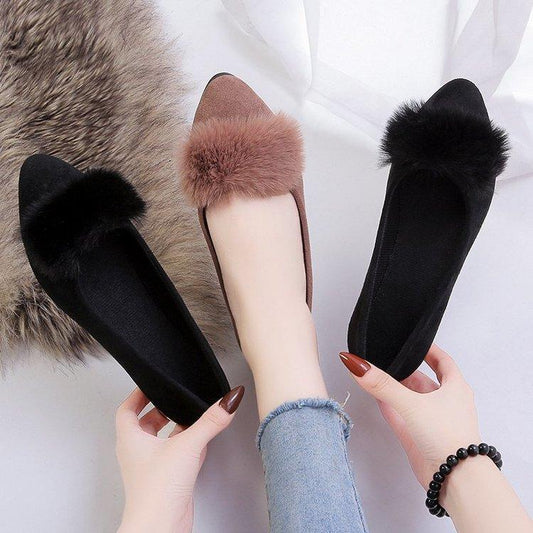 Shallow Furry Shoes