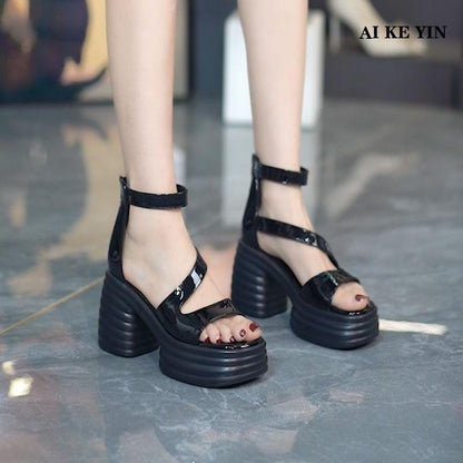 High Quality Solid Color Waterproof Sandals