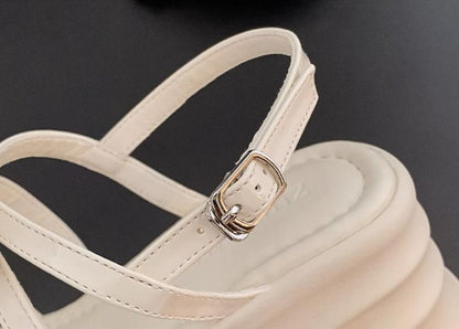 Butterfly-knot Causal Ankle Strap Sandals