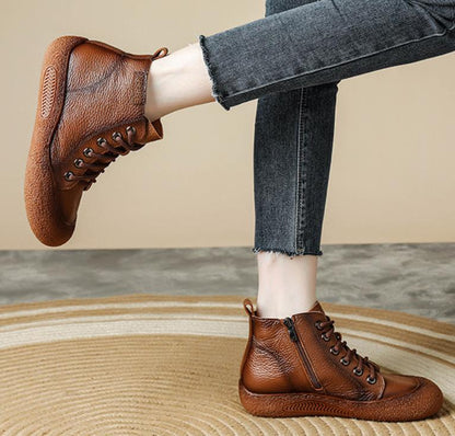 Versatile Leather soft Boots