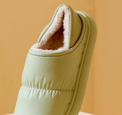 New Warm Waterproof Lining Slippers