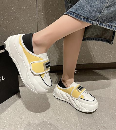 Casual Velcro Bread Shoes