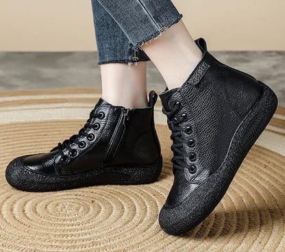 Versatile Leather soft Boots